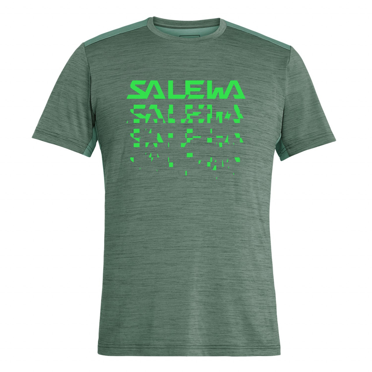 Camisetas Salewa Puez Hybrid 2 Dry Hombre Verdes Mexico (RW0847926)